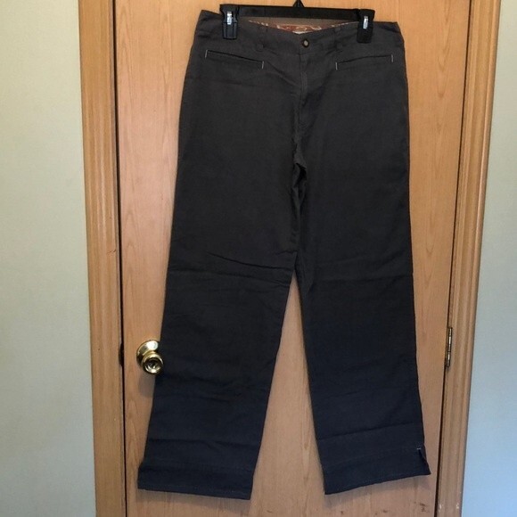 Horny toad grey khakis size 8 - Picture 1 of 11